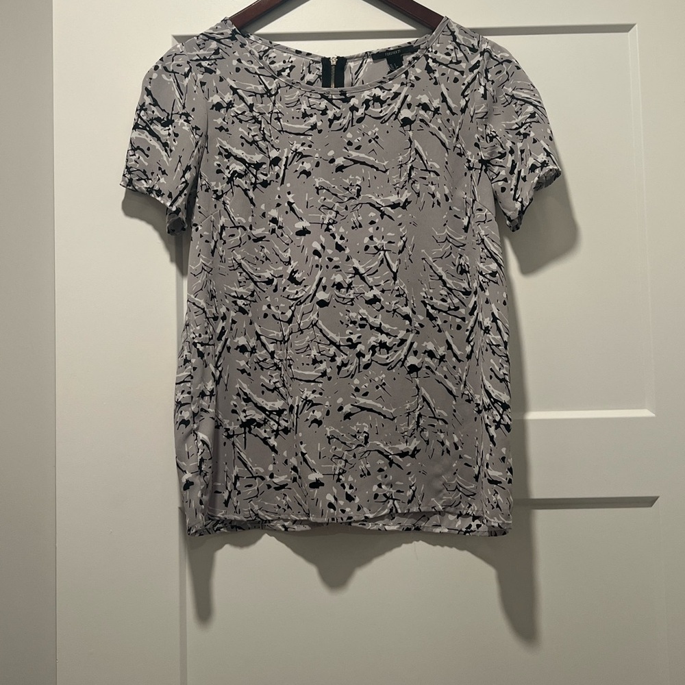 Forever 21 Gray Blouse